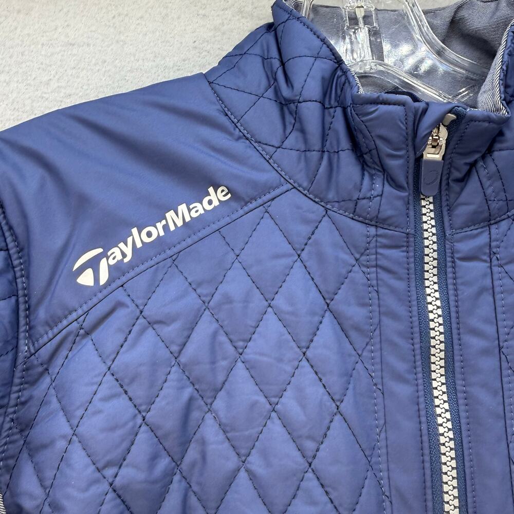 TaylorMade Diamond Stitched Jacket Women's M Blue Zero Restriction PrimaLoft - Picture 3 of 12